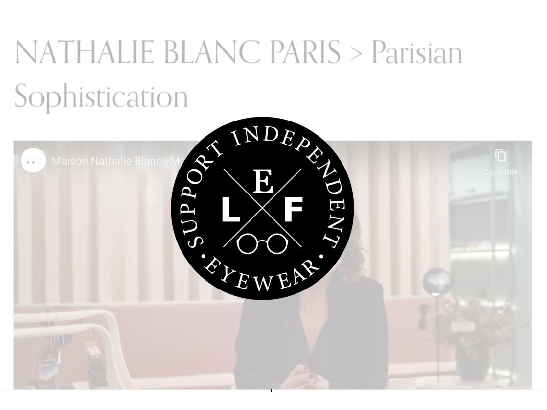 LUXURY EYEWEAR FORUM - MARCH 2020