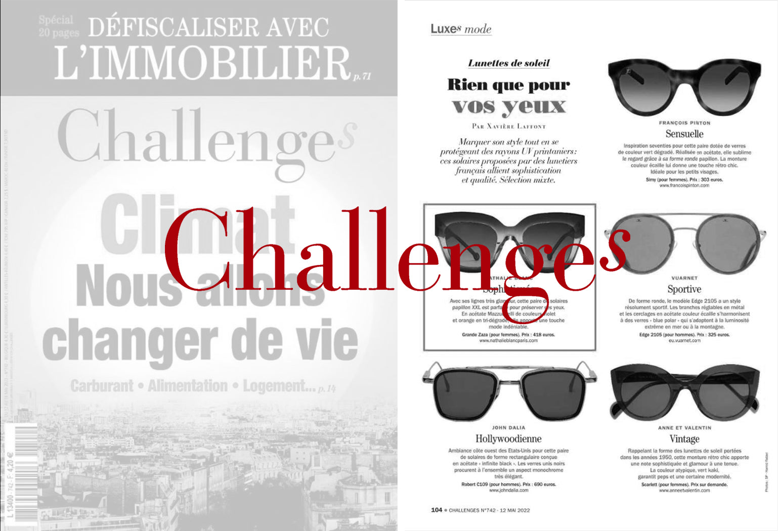 CHALLENGES - MAY 2022