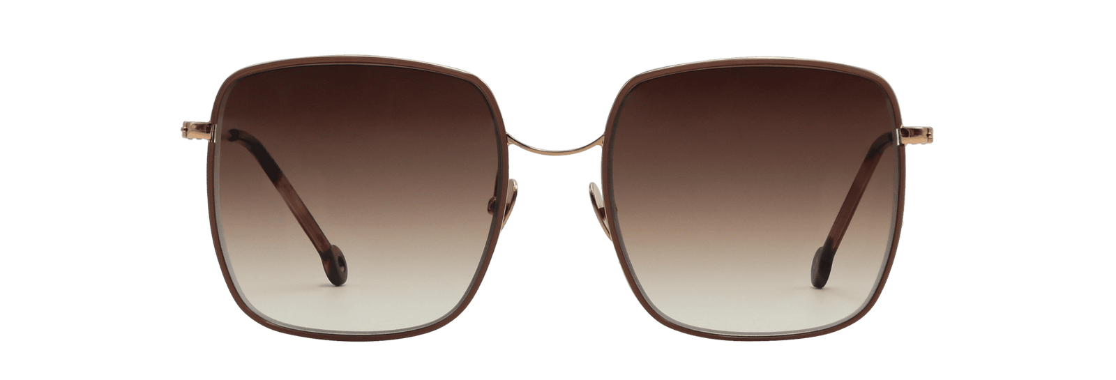 Nathalie Blanc SONIA Burgendy & Brown Lenses, Square, New, Women\'s Sunglasses. SUNGLASSES ELEONORE – Maison Nathalie Blanc main image 4